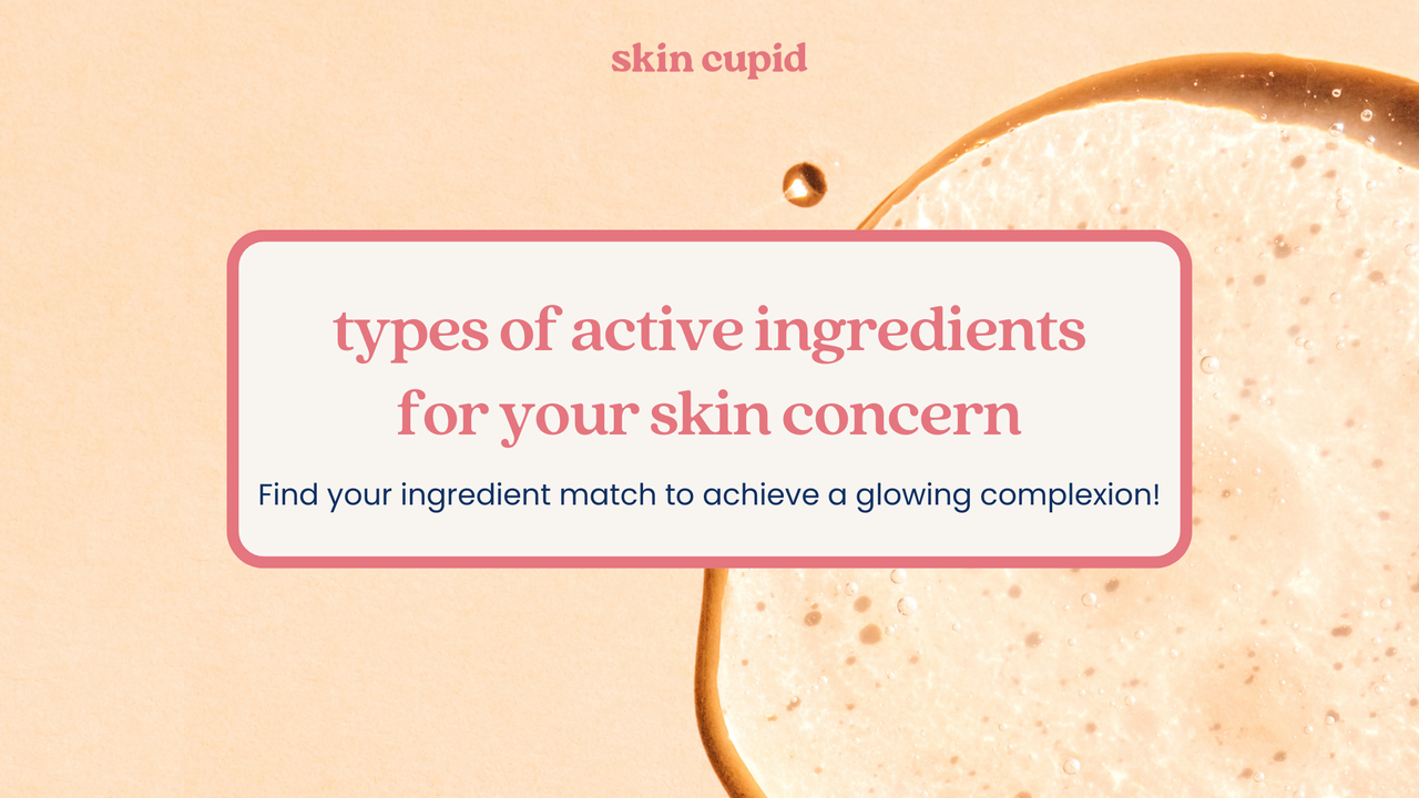 Types of Actives for Your Skin Concern