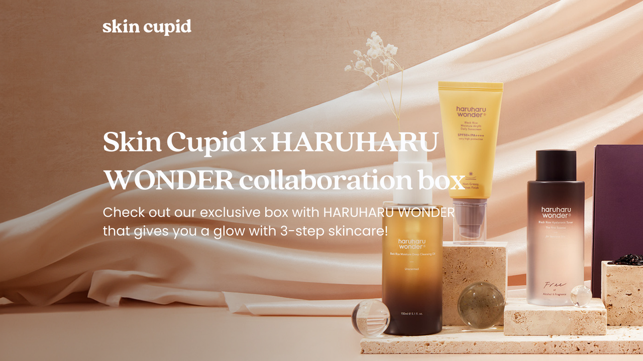 3-Step Routine to Glow: Meet the Skin Cupid x Haruharu Wonder Exclusive Collaboration Box