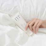 MOLVANY Volume Increasing Protein Cream (100ml) with model, bed sheets