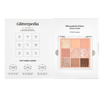 UNLEASHIA Glitterpedia Eye Palette - N°3 All of Coral Pink vegan korean eyeshadow