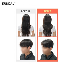KUNDAL Volume & Fixing Curl Dream Wedding Bouquet  (130ml) before and after