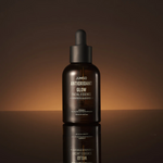 Antioxidant Glow Facial Essence in brown background