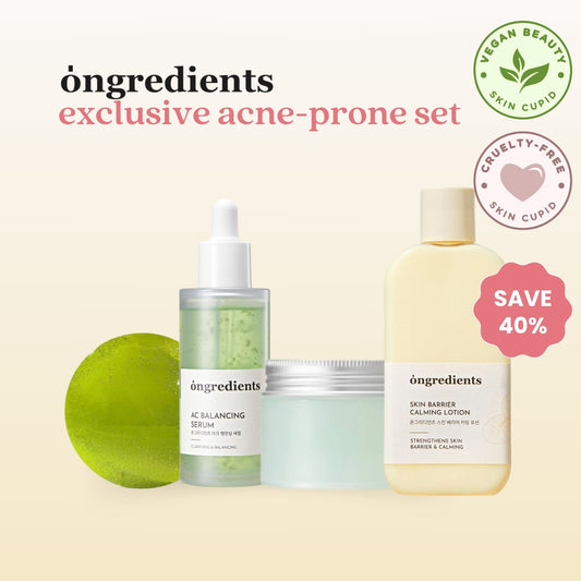 ONGREDIENTS Exclusive Acne-Prone Set (4 products)