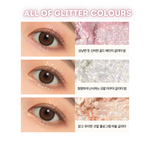 UNLEASHIA Glitterpedia Eye Palette - N°1 All of Glitter colours