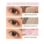 UNLEASHIA Glitterpedia Eye Palette - N°1 All of Glitter colours