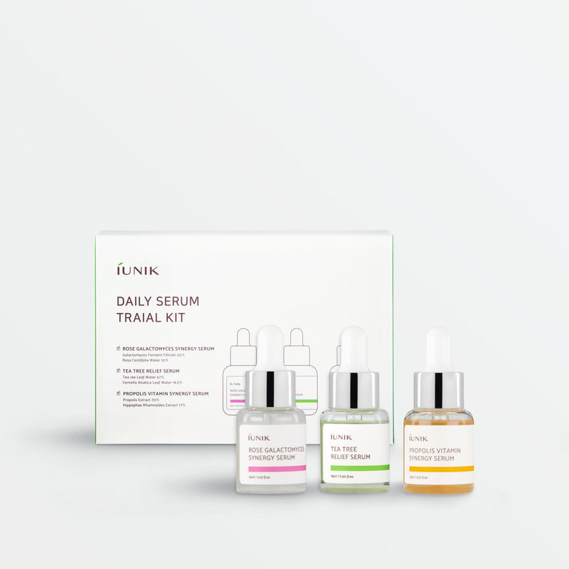 IUNIK Daily Serum Trial Kit (3 Items)