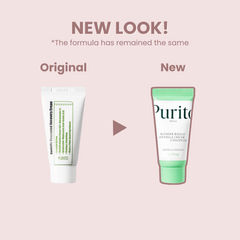 PURITO Wonder Releaf Centella Cream Unscented (12ml) Packaging change, new packaging