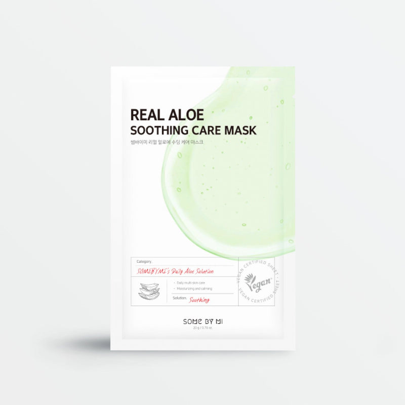 SOME BY MI Real Aloe Soothing Care Mask (1pc)